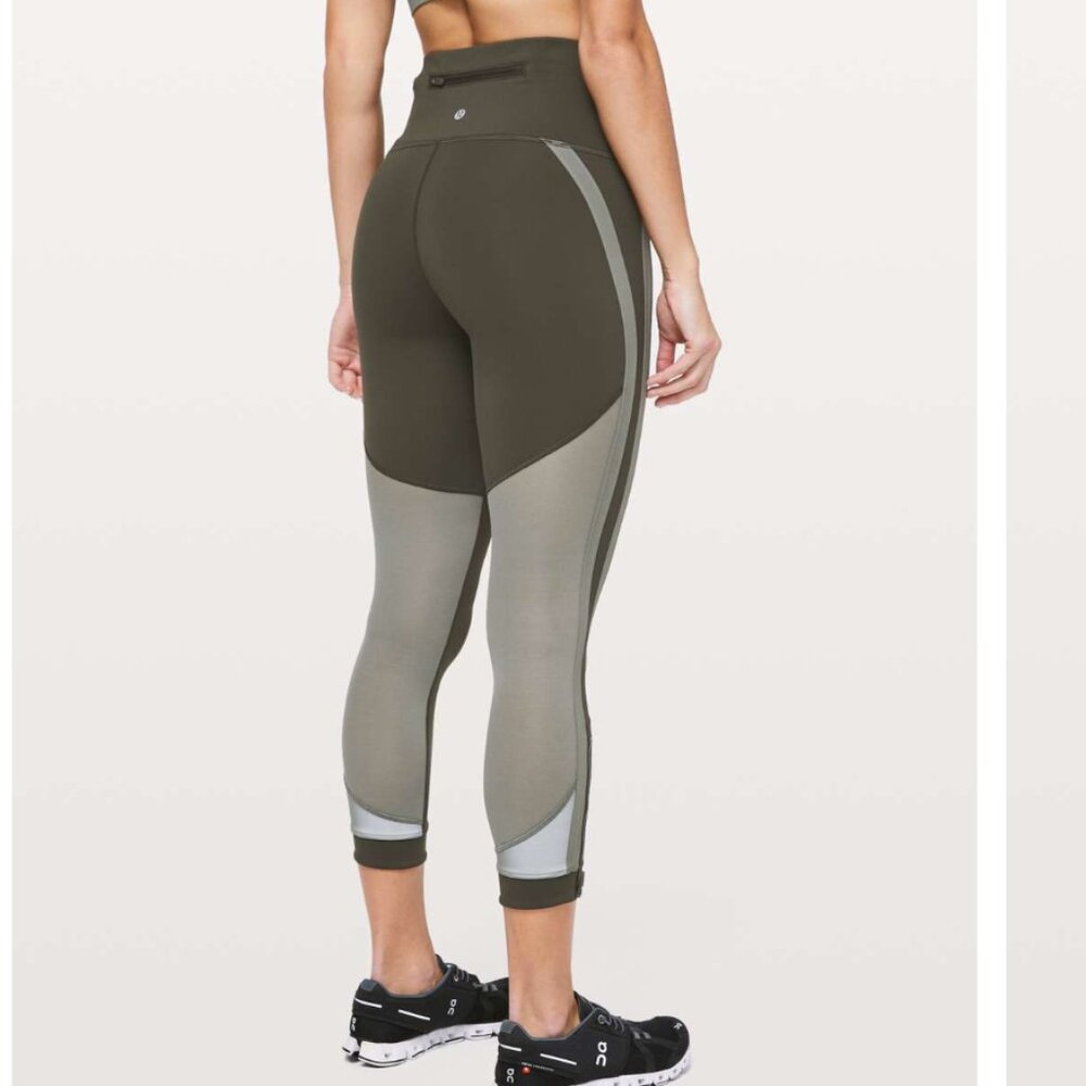 Lululemon Zip The Line Crop